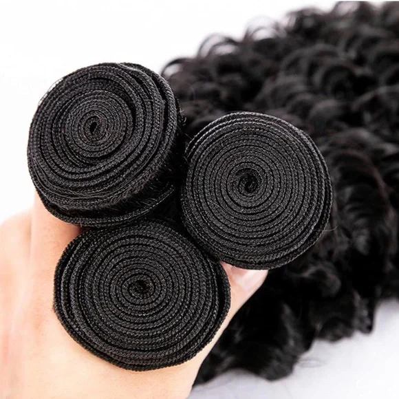 Single 26 inch human hair wet and wavy bundle